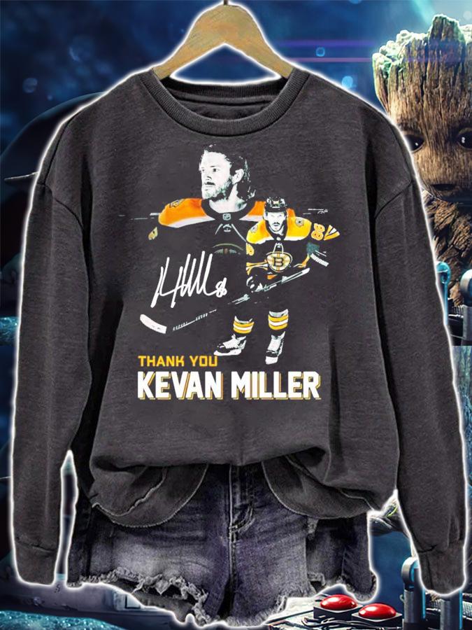 Thank you Kevan Miller hockey signature shirt sweatshirt