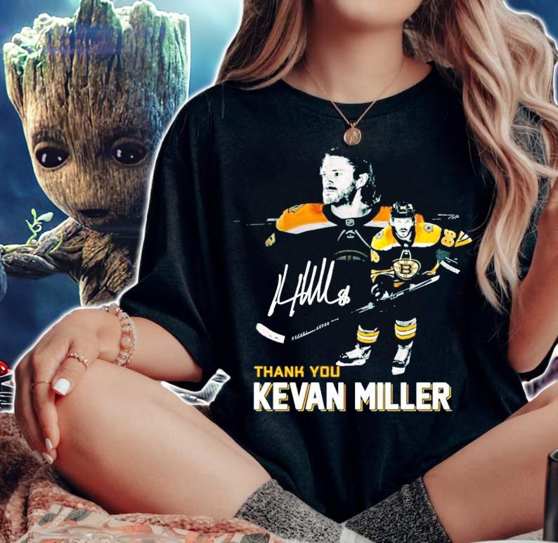 Thank you Kevan Miller hockey signature shirt woman shirt