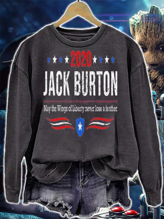 2020 Jack Burton May Wings Liberty Never Lose Feather t-shirt