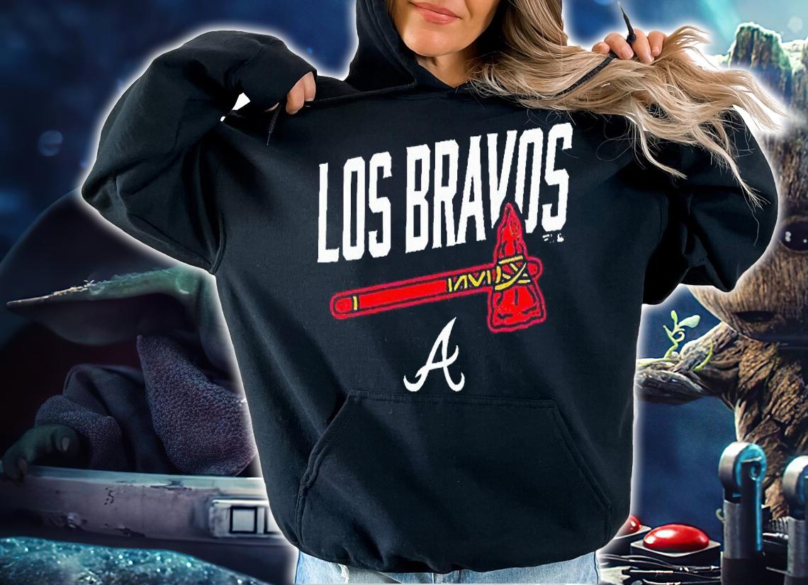 Atlanta Braves Los Bravos T-shirt hoodie