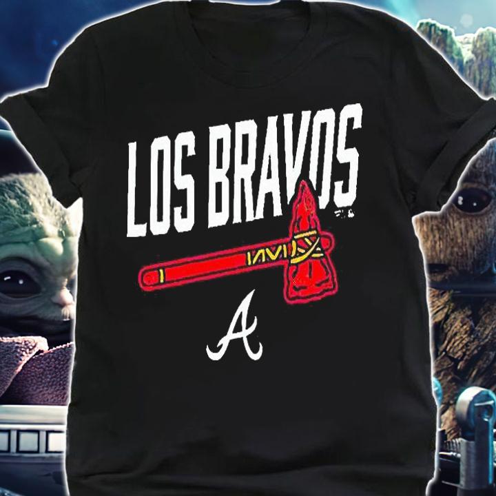 Atlanta Braves Los Bravos T-shirt shirt