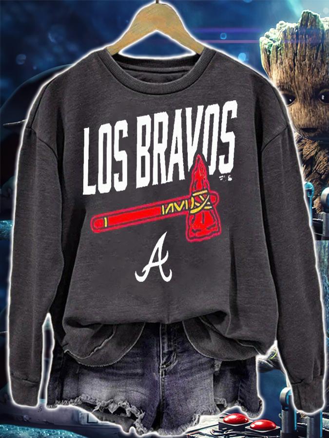 Atlanta Braves Los Bravos T-shirt sweatshirt