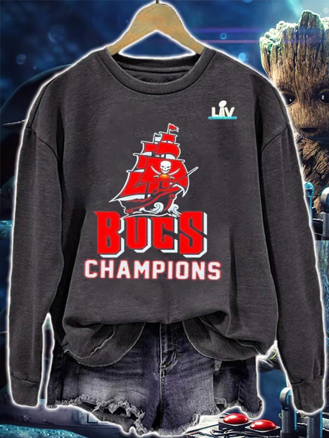 LIV Tampa Bay Buccaneers Bucs Champions boat shirt sweatshirt