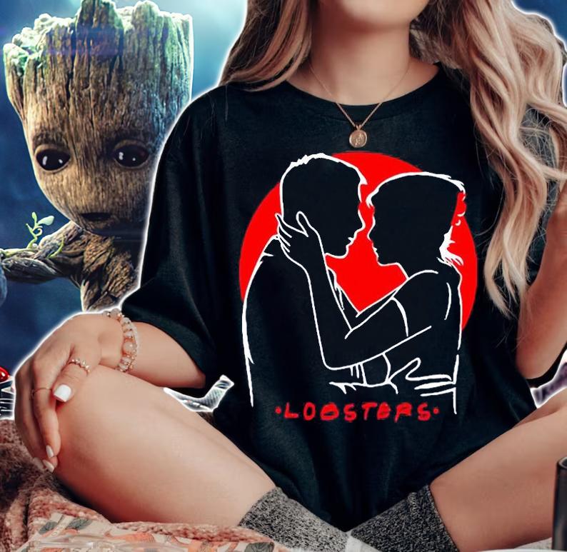 Schwimmer Lobsters Ross And Rachel Friends T-shirt woman shirt