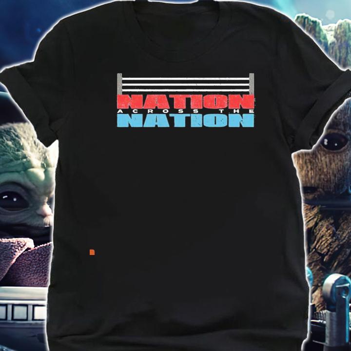 Nation Across The Nation Logo shirt