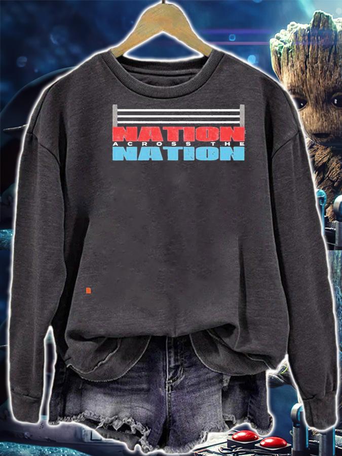 Nation Across The Nation Logo shirt