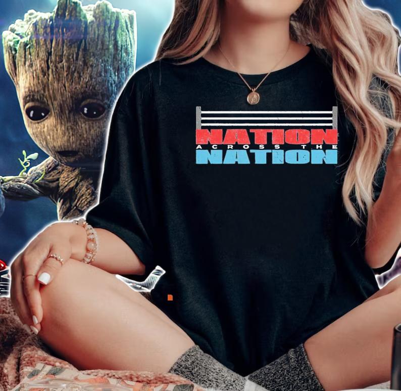 Nation Across The Nation Logo shirt