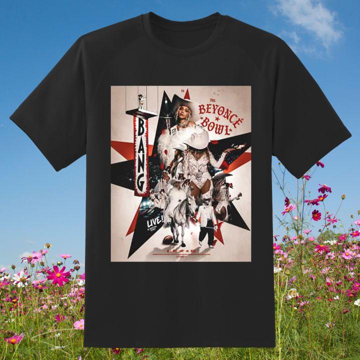 Premium The Beyonce Bowl Live Bang Halftime Baltimore Ravens Houston Texans T-Shirt