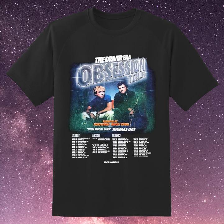 The Driver Era Obsession Tour 2025 Thomas Day Ross Lynch Rocky Lynch Shirt