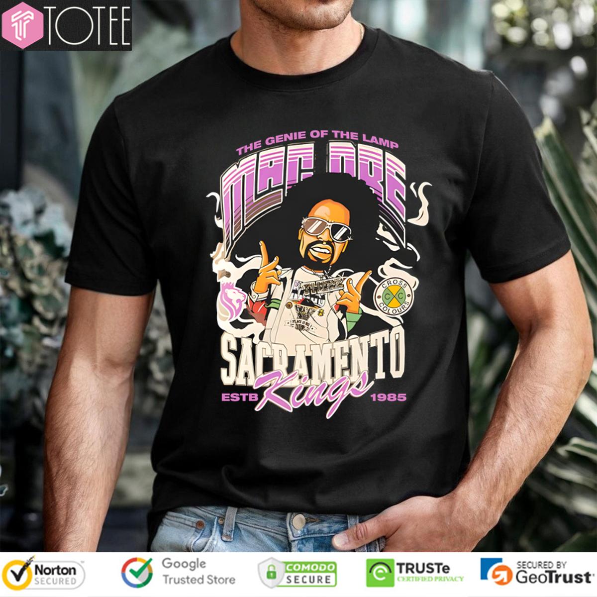 Mac Dre - Genie Of The Lamp Sacramento Kings T-Shirt