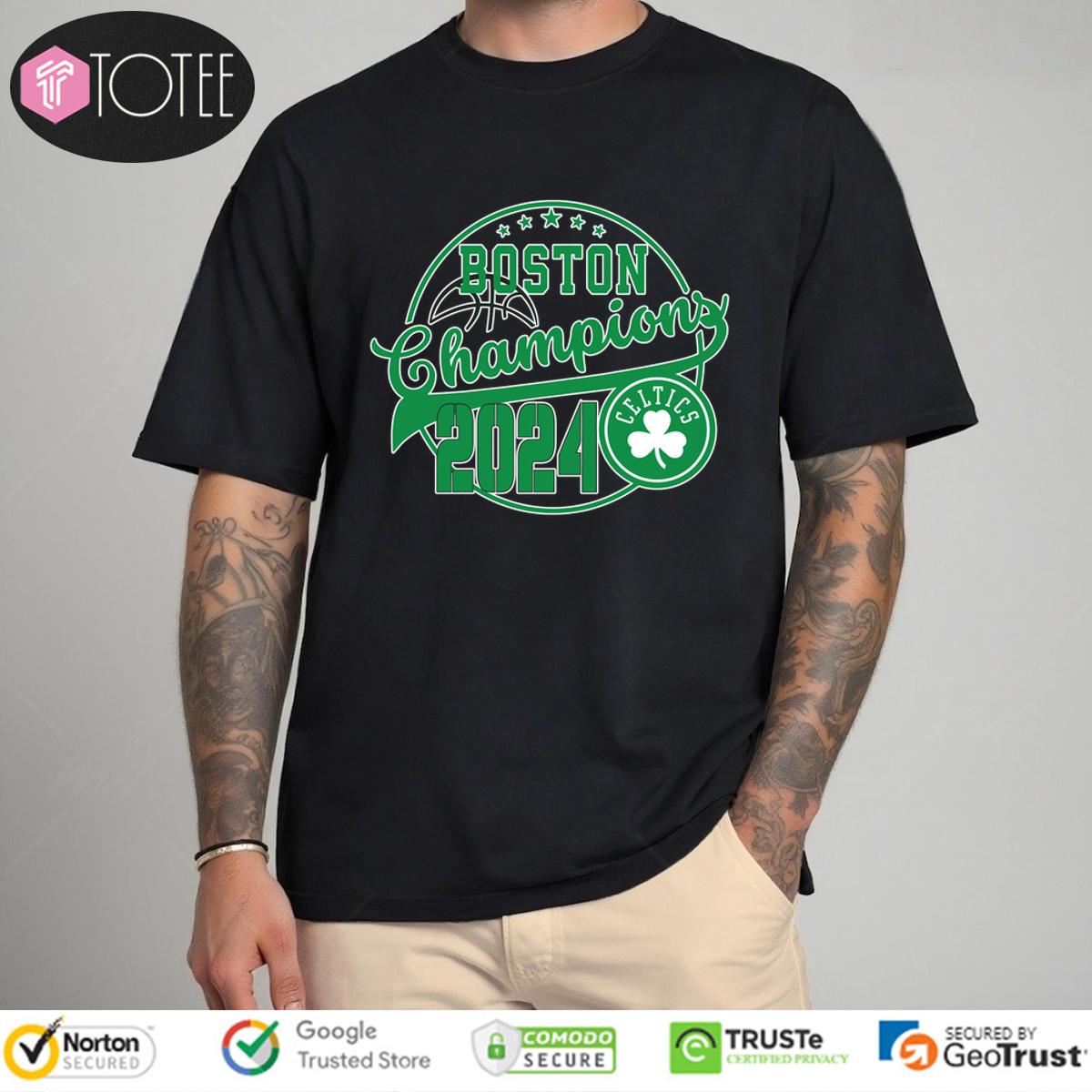 Boston Celtics Champions 2024 Basketball Shirt 