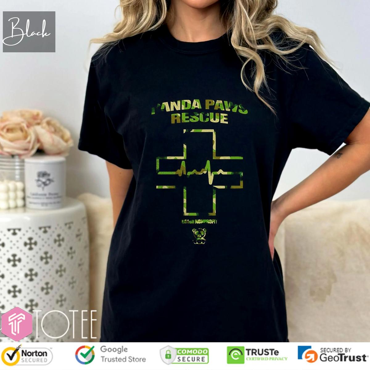 Panda Paws Rescue T-Shirt