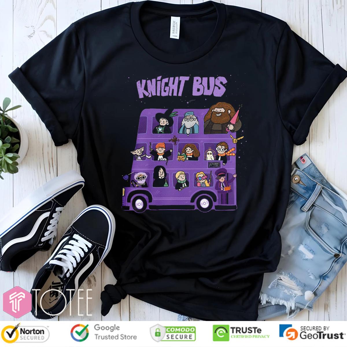 Harry Potter Characters Knight Bus T-Shirt