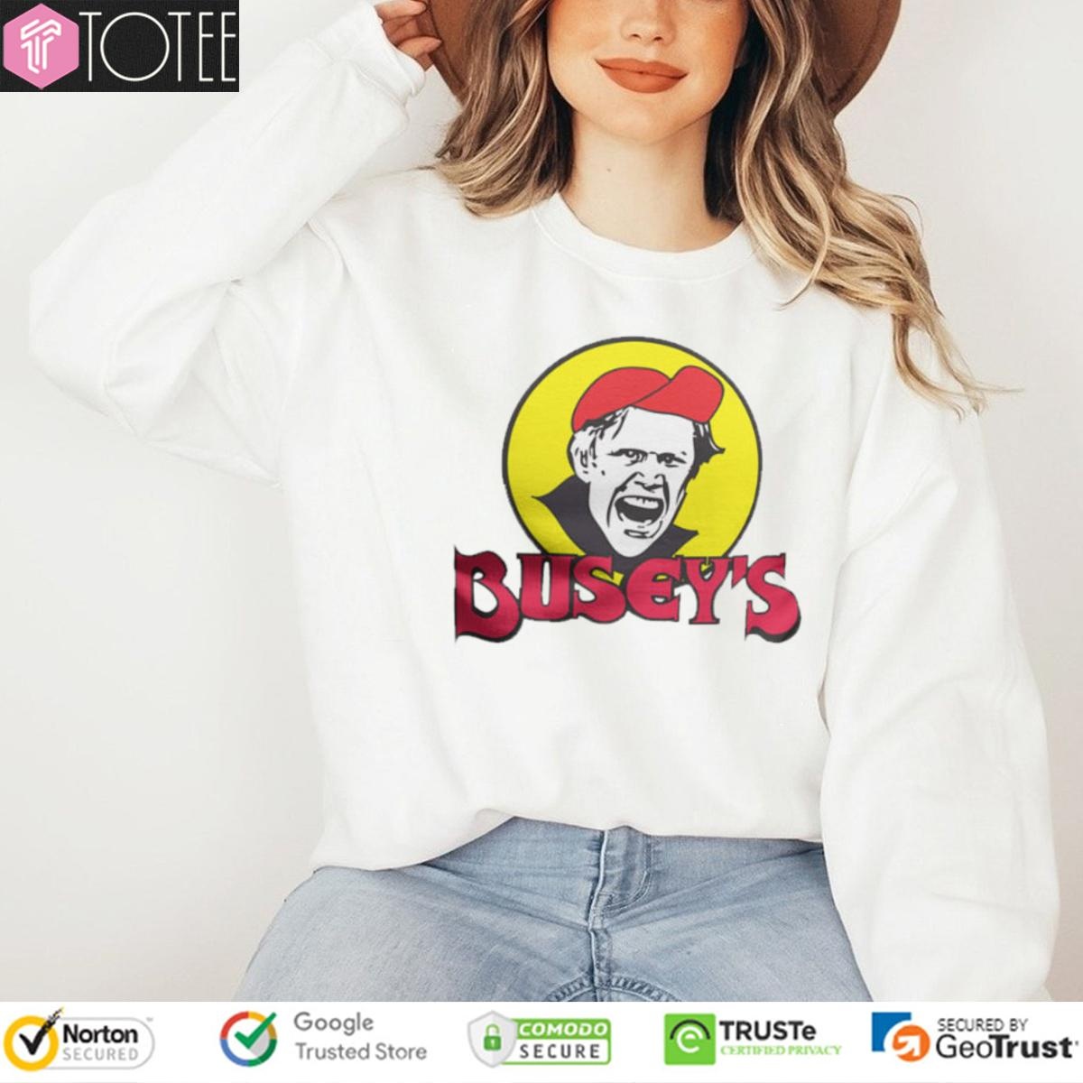 Gary Busey Parody Buc-Ees sweatshirt